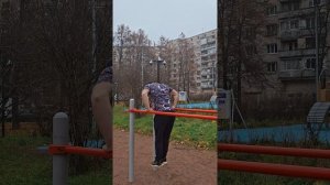 Хорошее настроение и заряд энергии на весь день , тренируйтесь на улице не смотря на погоду !!!