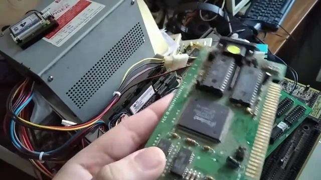 Тест ISA-шных VGA видеокарт Trident для будущего проекта