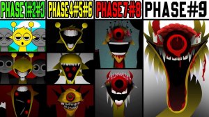 SPRUNKI: ВЕЛИКАЯ БИТВА ФАЗ! 1–9 — КТО СИЛЬНЕЙШИЙ? ⚔️🥊🔥