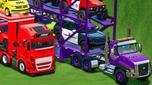Машинки летают и прыгают! Развивающие мультики Машины помощники. Мультфильмы про машинки