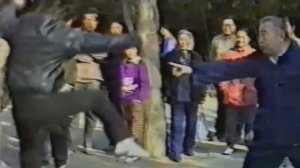 Мастер тайцзицюань Ши Мин (石明) демонстрирует впечатляющие навыки