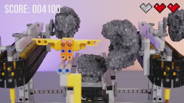 Игра LEGO Technic "Уклонение от астероидов" смотреть онлайн