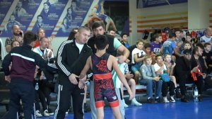 Волевая победа в финальном поединке! 35 кг. Мирзоян Валери (Армения)-Григорян Арман (Новороссийск)