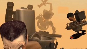 Что если Скибиди Учёный не пришёл на помощь к Фейк Джи Туалету в Скибиди Туалет 60?