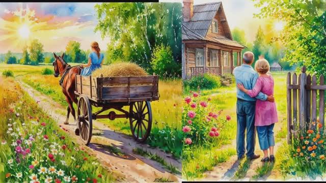 Песня - Едем тихо, на кочках качаемся..... смотреть онлайн