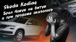 Skoda Kodiaq Брал новую не битую,а при продаже оказолось