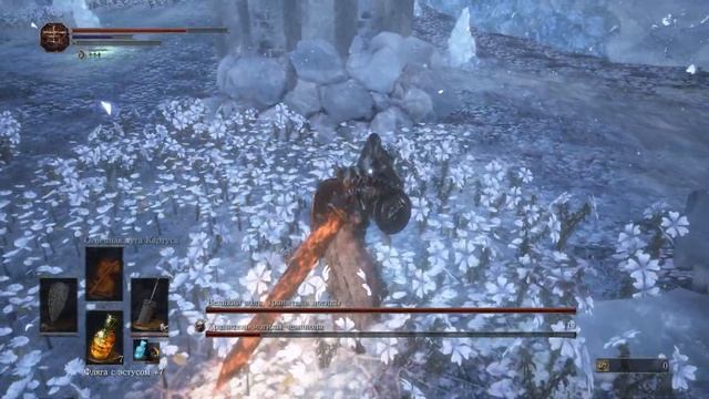 Dark Souls III Великий волк и хранитель могилы чемпиона