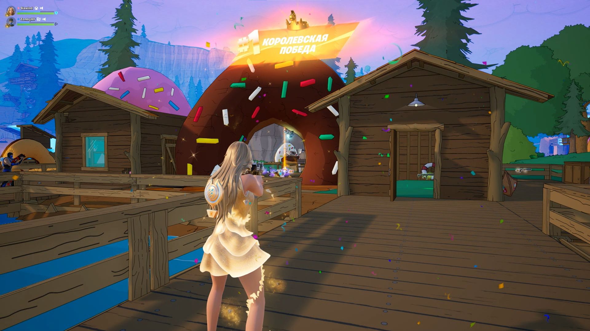 Fortnite | The Simpsons - «Нулевая высота» (Фортнайт и Симпсоны) |4| смотреть онлайн