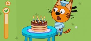 Три Кота Мультфильм День рождения Коржика