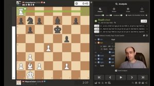 Магнус Карлсен зевает