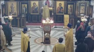 15.11.2025  Всенощное бдение. Суббота. Седмица 23-я по Пятидесятнице.