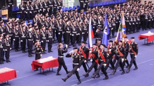 Более 250 студентов дали клятву в Ярославском кадетском колледже