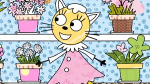 ТРИ КОТА. РАСКРАСКА С ТРЕМЯ КОТАМИ. МУЛЬТФИЛЬМ ИГРА.