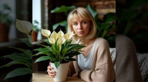 «Женское счастье»(спатифиллум) — цветок любви и мира в доме.