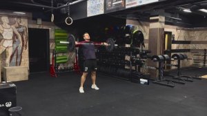 Рывок штанги с виса в стойку ТнГ|TnG hang power snatch