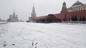 Снежный циклон обрушился на Москву. Метель не прекращается с самой ночи
