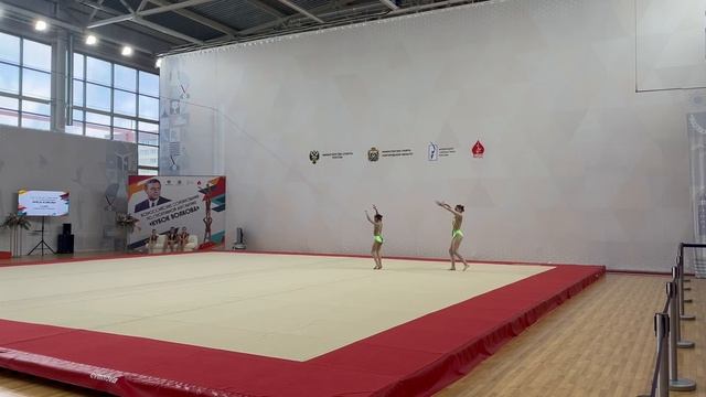 ДП 1 спортивный разряд, Воробьёва  - Морозова ,ДК «Машиностроитель», Комбинированное упражнение