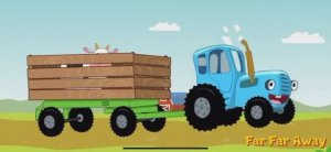 Синий трактор 🚜 Учим цвета | Жёлтый 💛