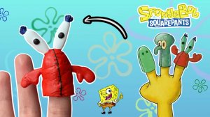 Как сделать напальчник Мистера Крабса из Губки Боба | Что сделать своими руками?