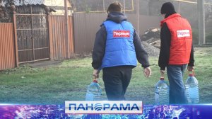 ⚡️Оплот помощи: волонтёры доставили более тонны воды жителям Петровского района Донецка