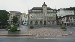 Санкт-Мориц🇨🇭 Тихое очарование швейцарского Санкт-Морица в пасмурный день 4K