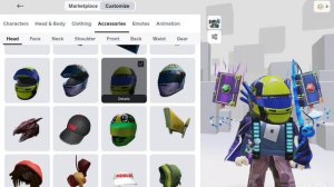 бесплатные шлемы и наушники в роблокс.mp4