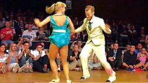 Финал быстрого буги-вуги в Штутгарте - Сондре и Таня. #Танцы