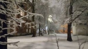 Первый Снегопад 2025-2026. Петербург