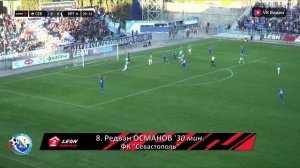 LEON - Вторая лига Б, группа 1А, 9-й тур. «Севастополь» – «Нарт»  1:1. Голы