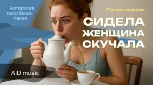 [Сидела женщина, скучала] – у всех проблем одно начало | Авторская rock/dance песня