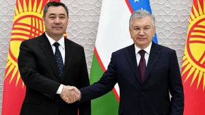Садыр Жапаров прибыл в Узбекистан на встречу с Шавкатом Мирзиеевым