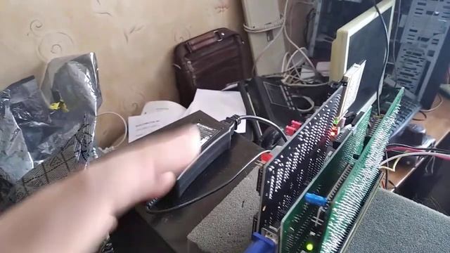 8088-й компьютер из трех плат: пробный пуск и проблемы с XT-IDE
