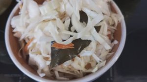 Закуска на все времена! Маринованная капуста на скорую руку. В меру острая, ароматная, хрустящая