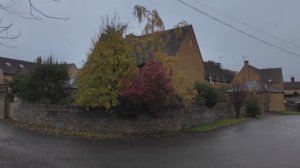 Золотая Осенняя прогулка по Тихой английской деревушке с лошадьми!