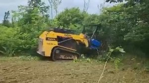 🔵  Мульчер лесной SSQ160 @OSMAMULCHERS для мини-погрузчиков 3-6тн