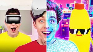 24 Часа в ВИРТУАЛЬНОЙ РЕАЛЬНОСТИ Челлендж !