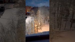 а за окном зима