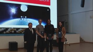 Торжественное закрытие проектной смены "Воздушно - Инженерная Школа Юниор" в МАН РС (Я)