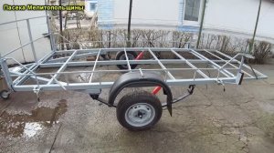 Прицеп для перевозки пчел своими руками 2 часть
