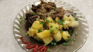 Жаркое с картофелем и мясом в казане Вкусное и неное блюдо