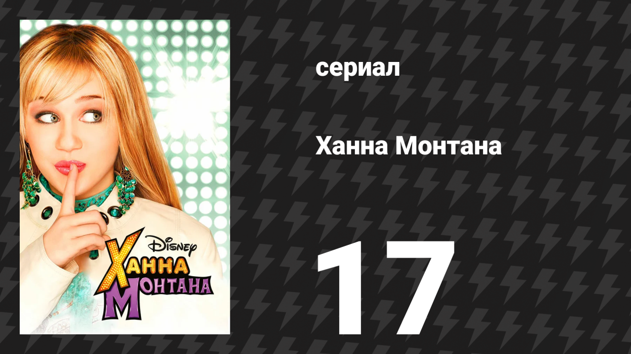 Ханна Монтана 1 сезон 17 серия «Ссора между двумя Ханнами» (сериал, 2007)
