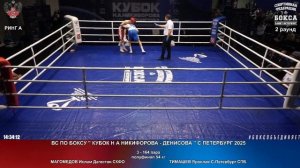 164 пф 54 кг МАГОМЕДОВ Ислам Дагестан СКФО ТИМАШЕВ Ярослав С-Петербург СПБ