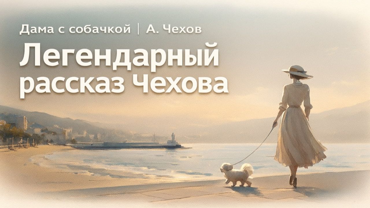 «Дама с собачкой» — тихая исповедь о любви | Чехов смотреть онлайн