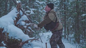 Добыча ночного соболя. Соболь на днёвке. Быт в избушке.
