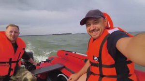 Первый водный поход. Выход в Обское водохранилище 22-23.07.2025