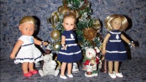 💖Авторские вязаные наряды 🐻на кукол🧸 Kidz 'n' Cats mini 😍21 см