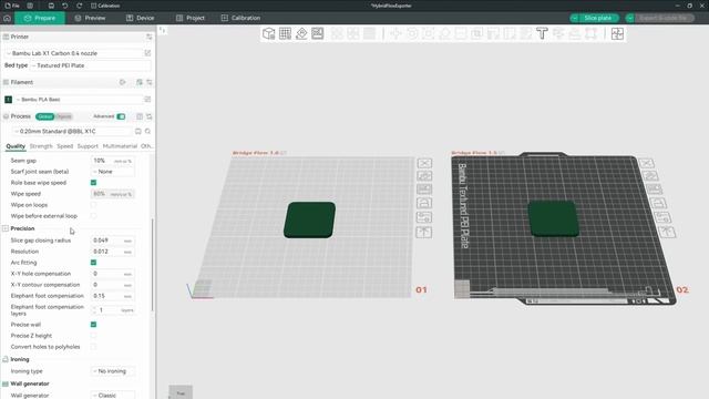 Улучшение настроек 3D печати мостов (Видео 2) смотреть онлайн