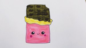 Как нарисовать ШОКОЛАД. Рисуем Вместе.