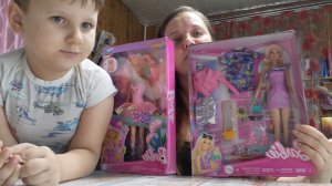 обзор на барби фею и одиль с акссесуарами