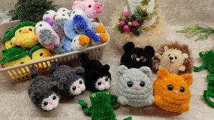 15-11-2025 Вязовлог. Связала много игрушек за неделю.